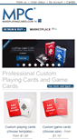 Mobile Screenshot of makeplayingcards.com